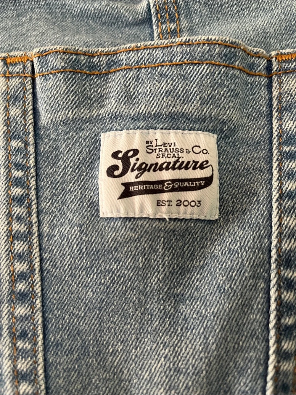 Levi’s Signature Gold - Women's Denim Overalls